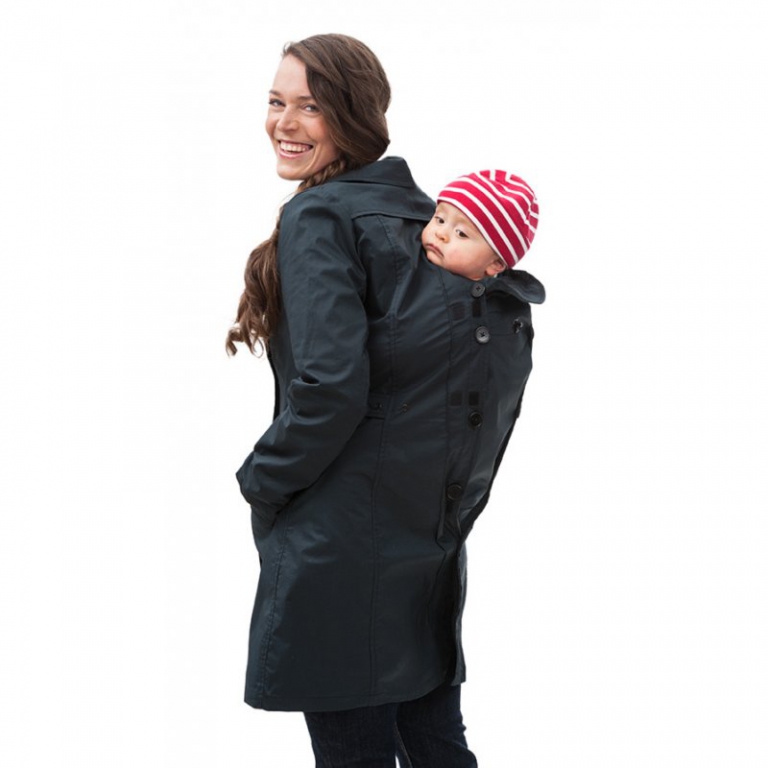 Mamalila Trenchcoat anthrazit/grau