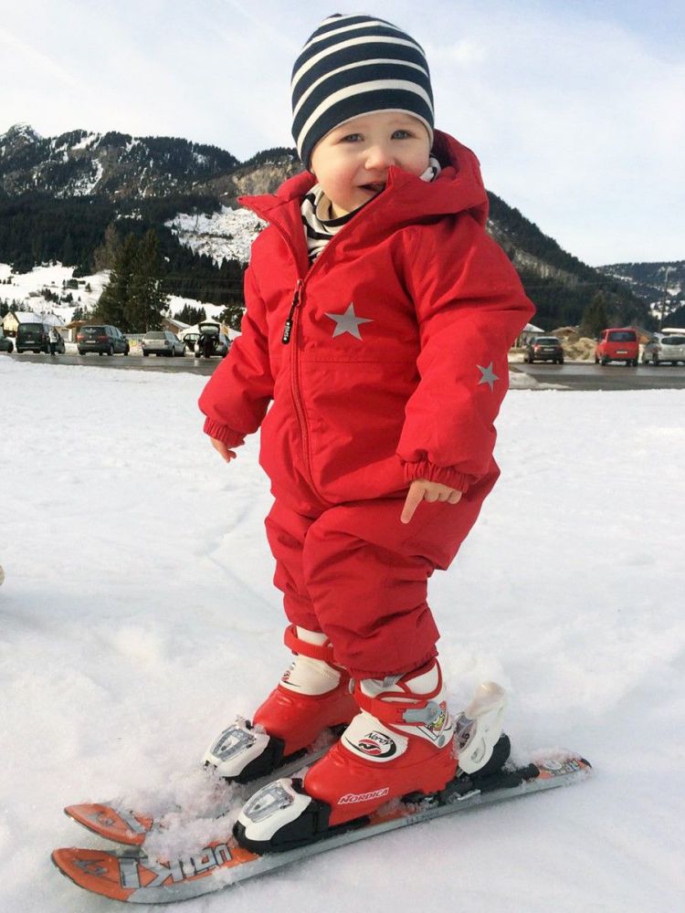 Babytodds Schneeanzug rot