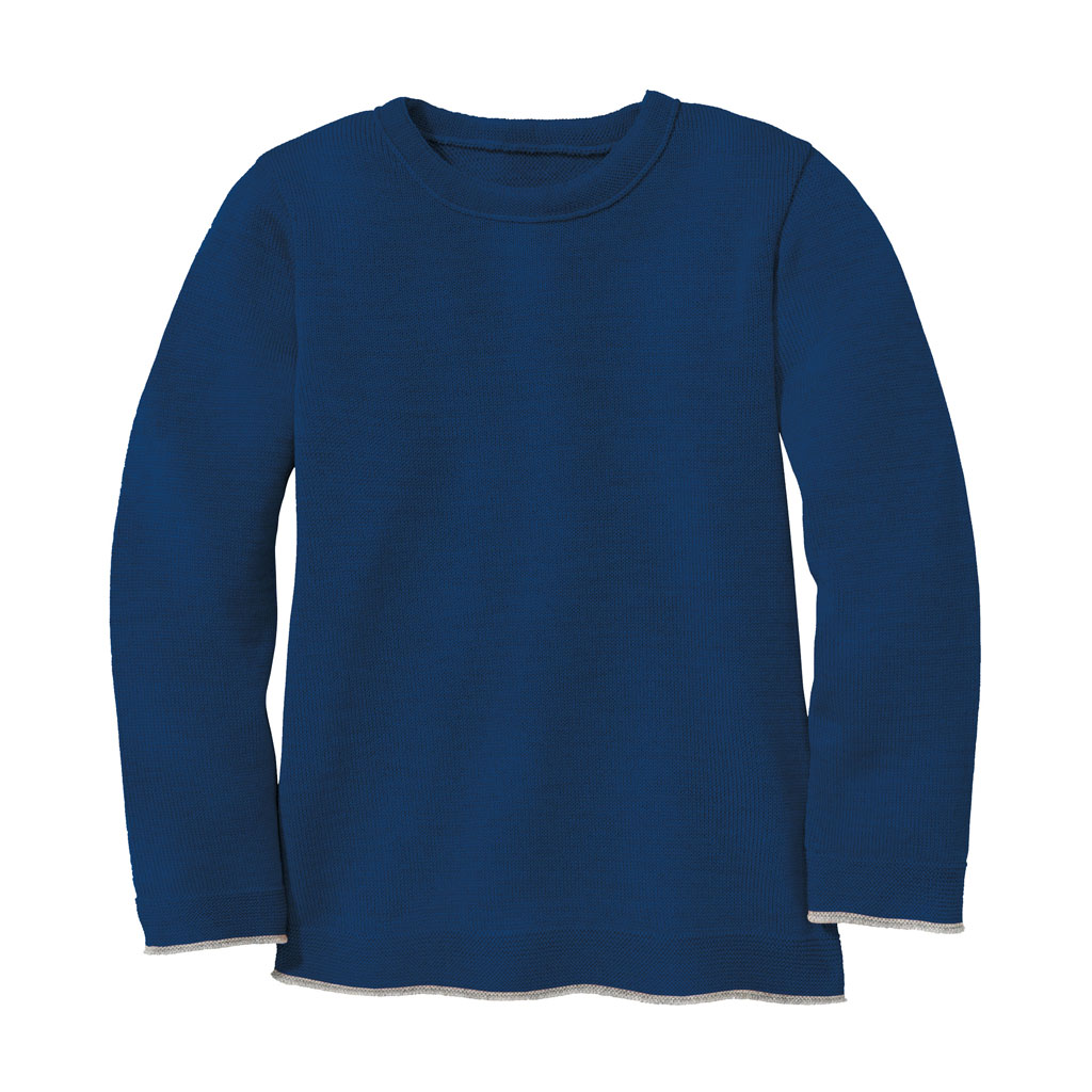 Strick-Pullover marine