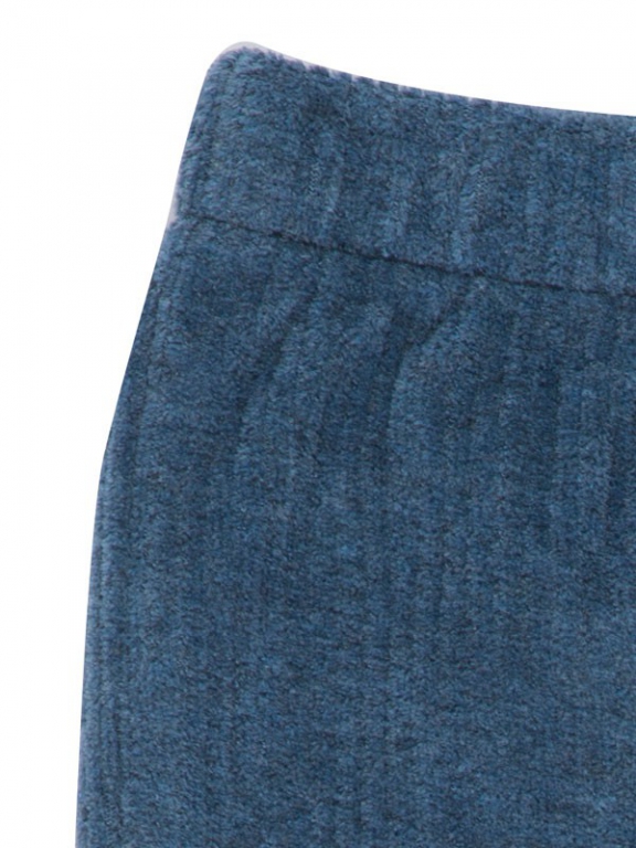 Velour Leggings Stormy Blue
