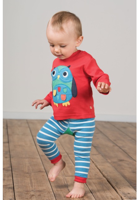 Little Discovery Langarmshirt Eule rot Little Discovery Langarmshirt Eule rot