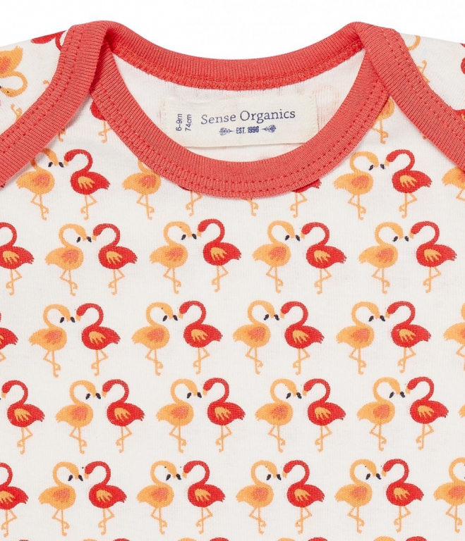 Yvon Body kurzarm Flamingo Yvon Body kurzarm Flamingo