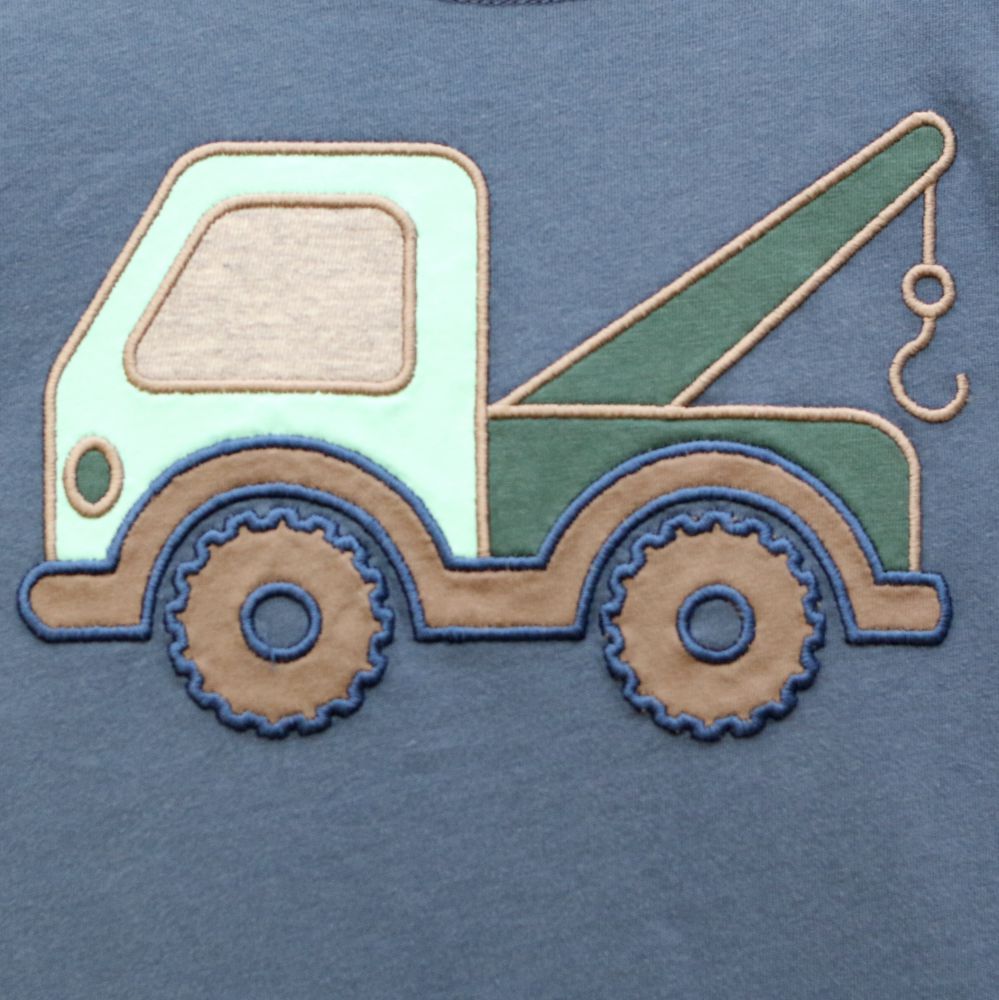 T-Shirt Lastwagen blue