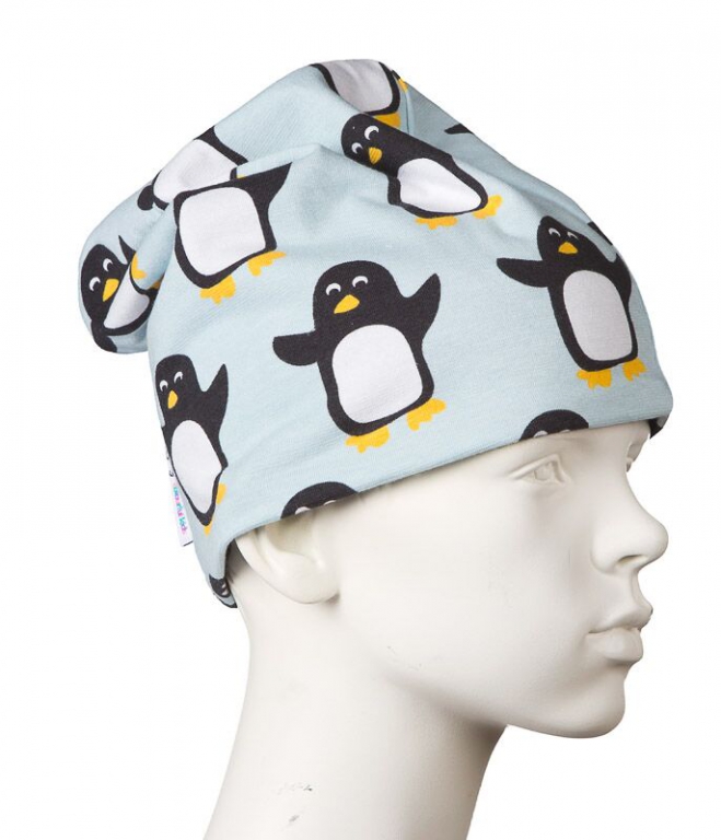Mütze mit Nickyfutter Pinguine
