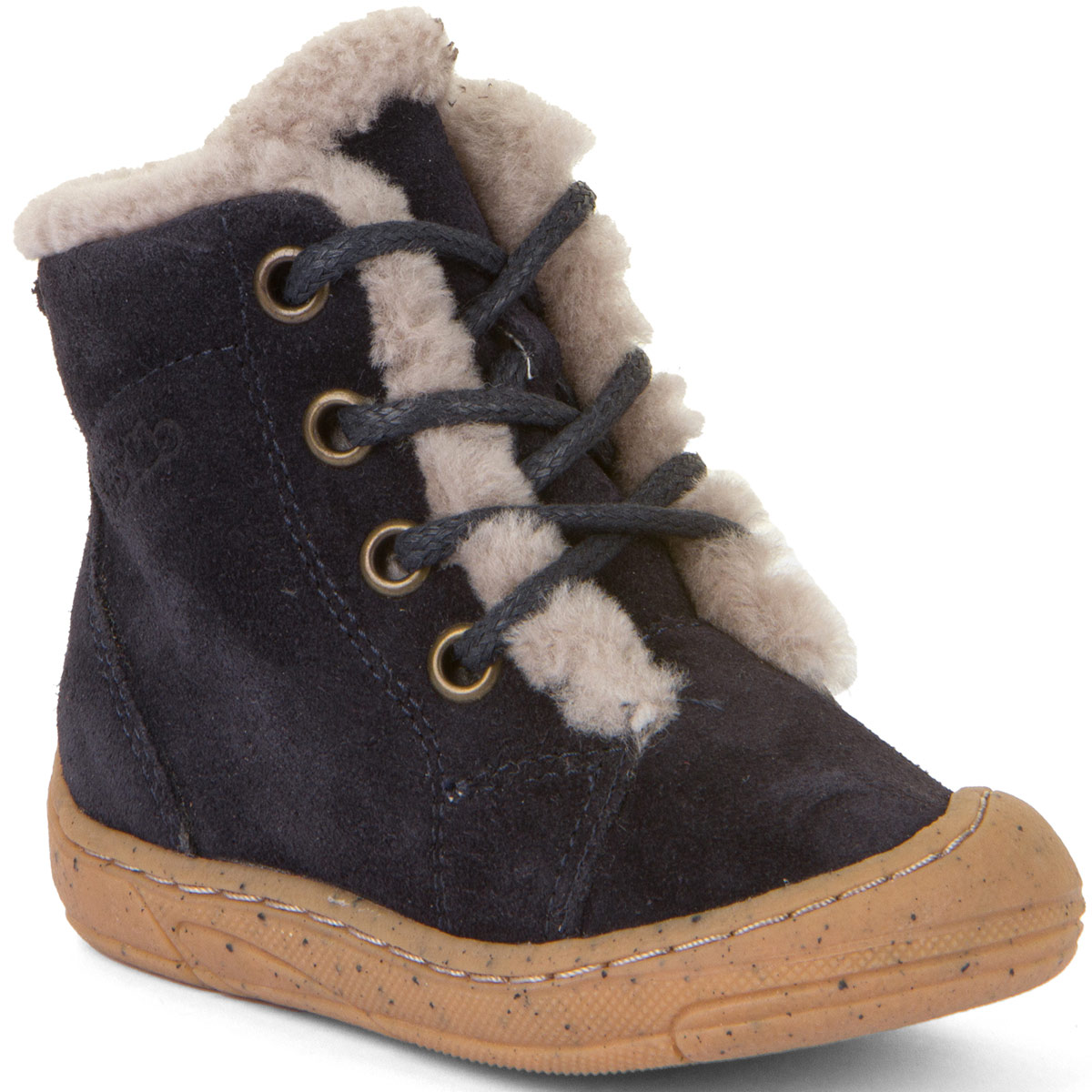 Minni-Suede Lammfell dark blue