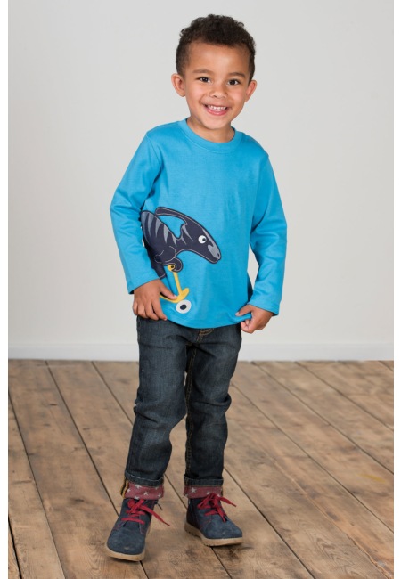 Joe Langarmshirt Dino blau Joe Langarmshirt Dino blau