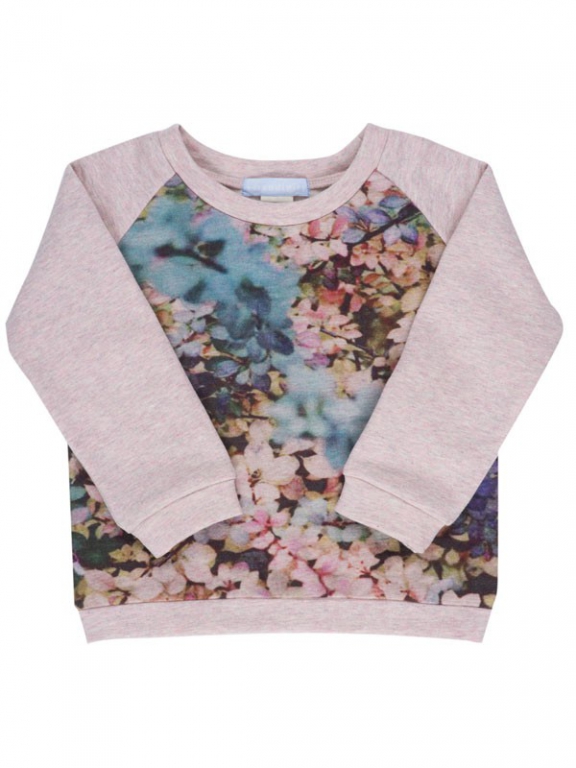 Sweatshirt Flower Hortensia