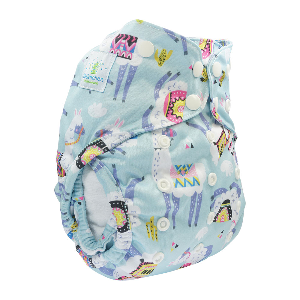Blümchen OneSize Überhose PUL Druckis Llama Blümchen OneSize Überhose PUL Druckis Llama