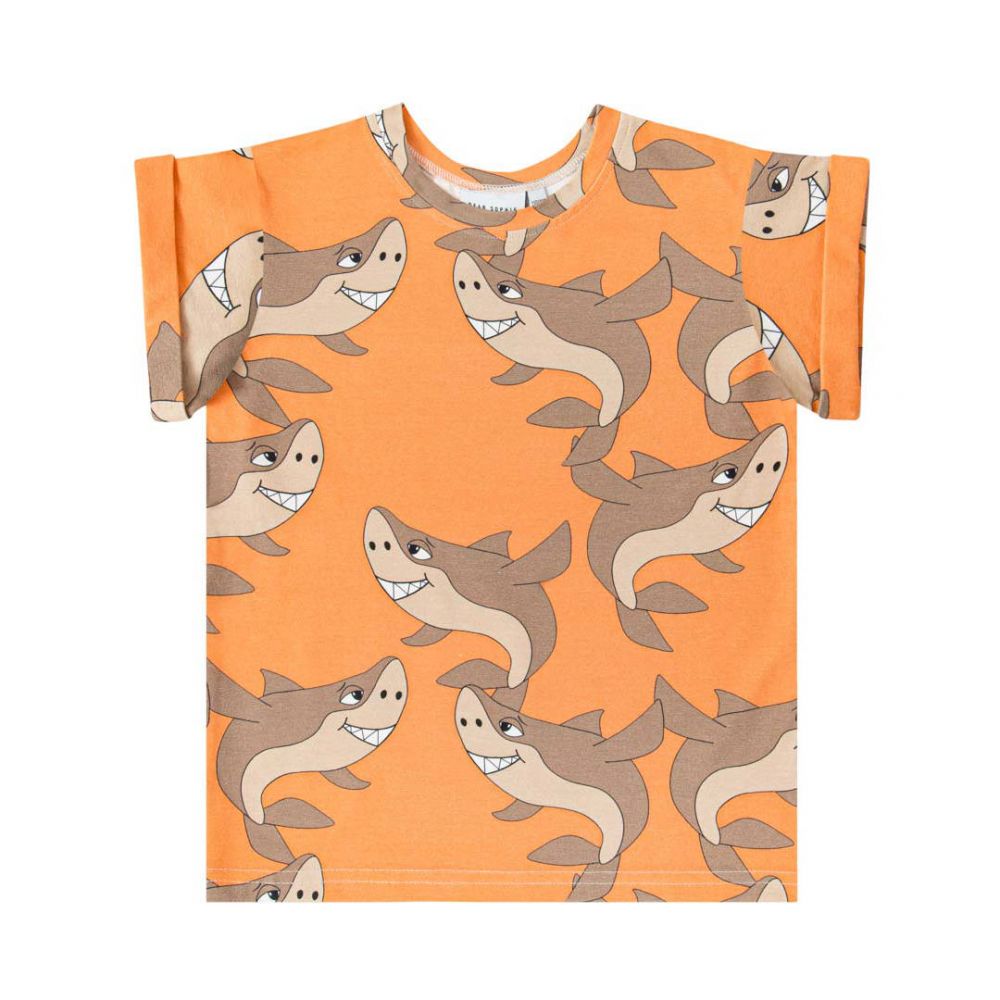 T-shirt Haie orange