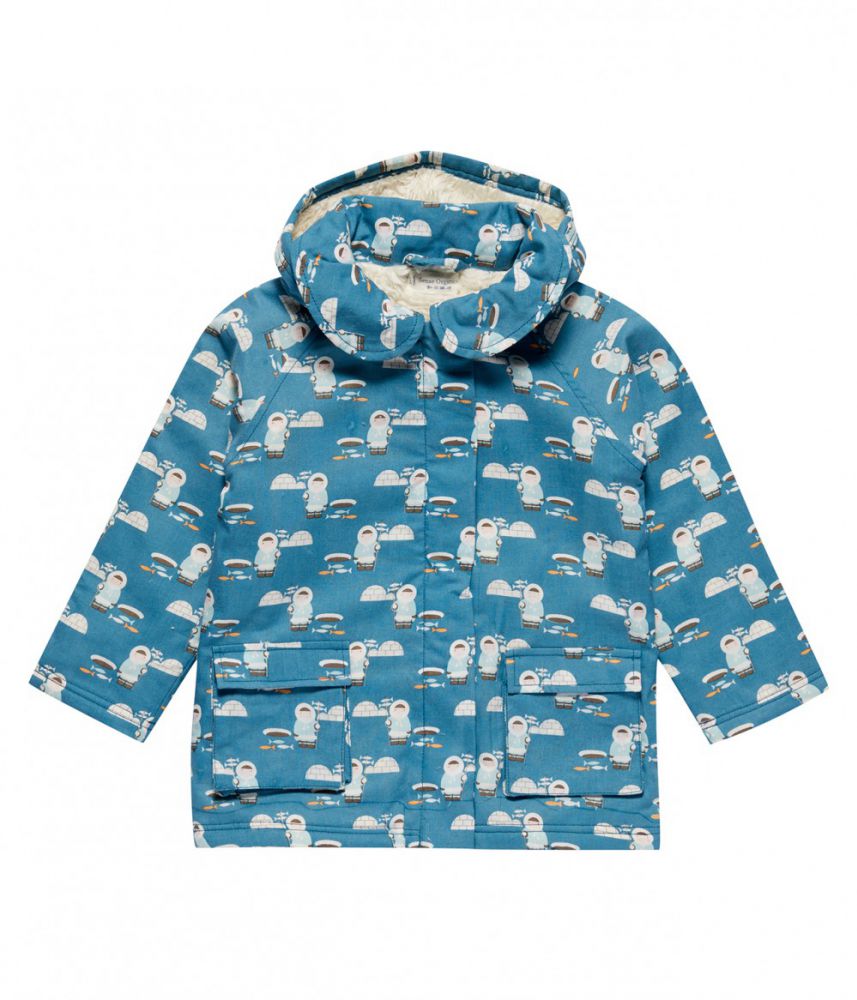 Aop Winterjacke Teddyplüsch Eskimo