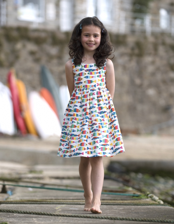 Porthcurno Sommerkleid Regenbogenfische Porthcurno Sommerkleid Regenbogenfische