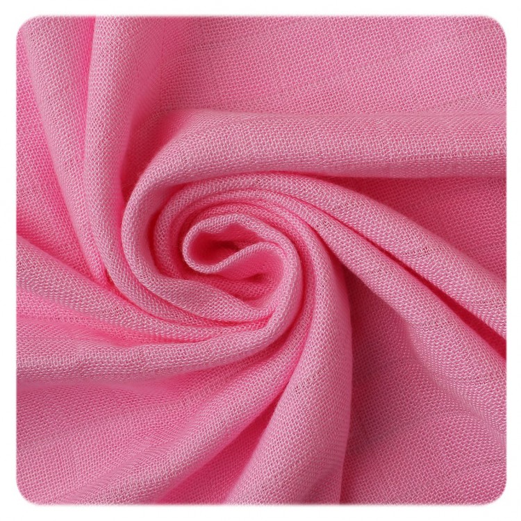 Mullwindel Bambus/BW 70x70cm Heaven pink-orange 3er Pack