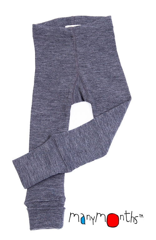 Manymonths Leggings Merino Silver Grey Manymonths Leggings Merino Silver Grey