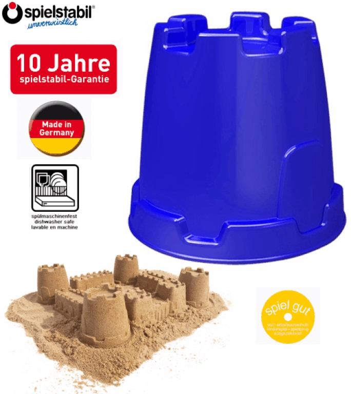 Sandform Burgturm