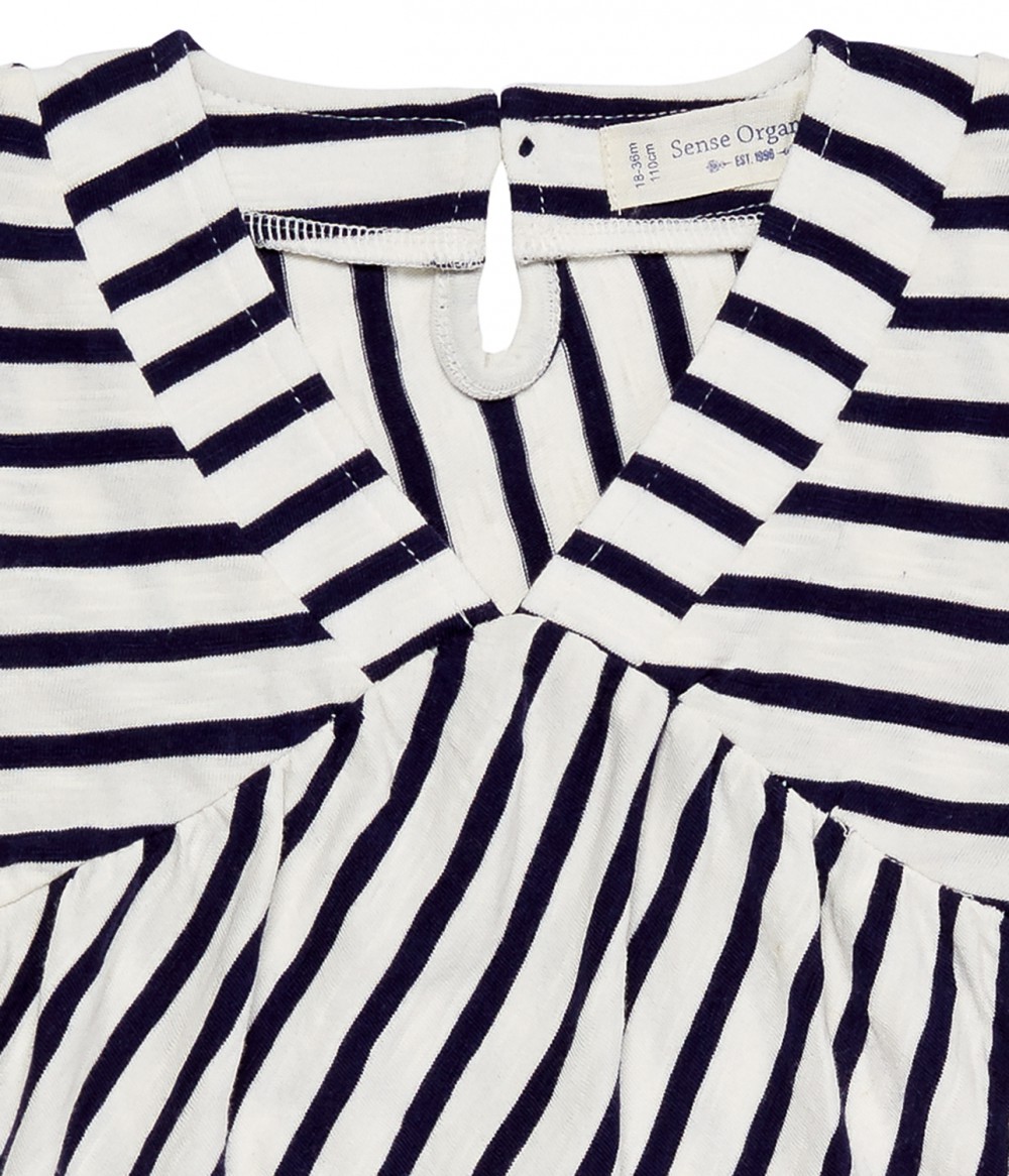 Oda Kleid Streifen navy Oda Kleid Streifen navy