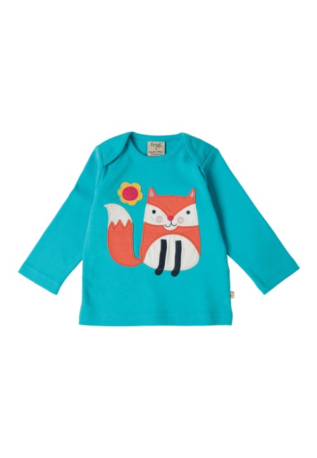 Bobby Langarmshirt Fuchs aqua Bobby Langarmshirt Fuchs aqua
