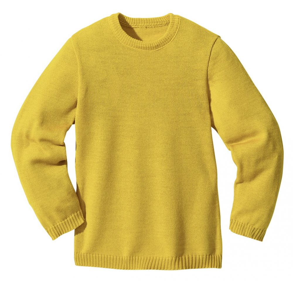 Basic-Pullover curry