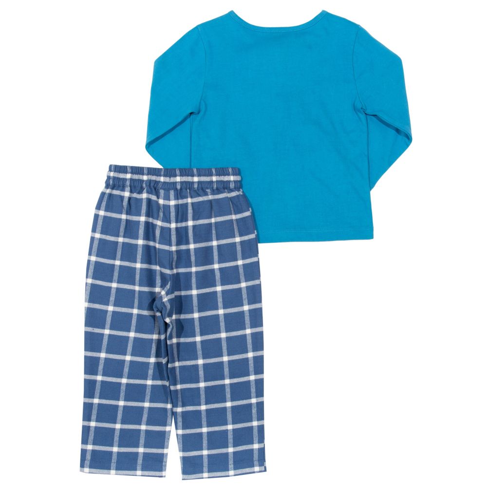 Pyjama lang Cranborne blau