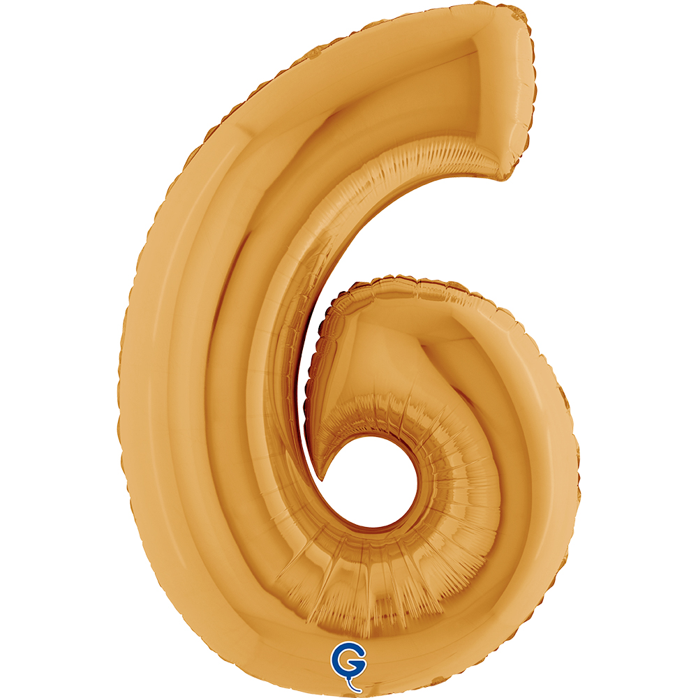 40" Folienzahl "6" Gold (Altgold)