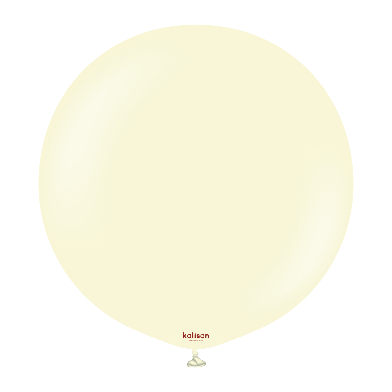 24" Macaron Pale Yellow (2 Stück)