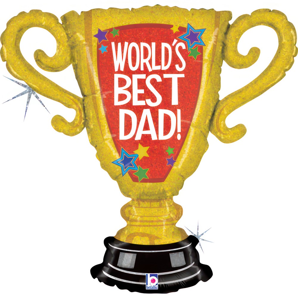 28" World's Best Dad Trophy