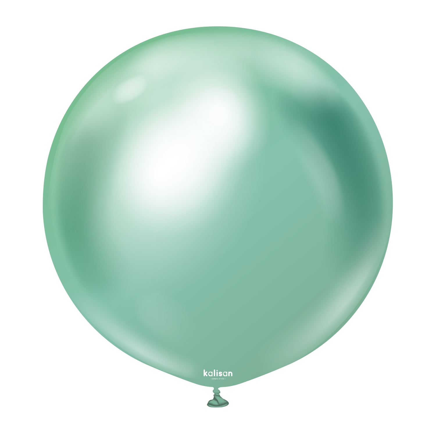 24" Riesenballon Mirror Green (10 Stück)