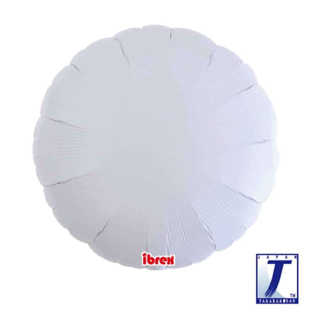 18" Rund White (ibrex)