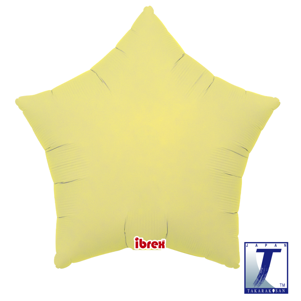 15" Star Pastel Yellow (ibrex)