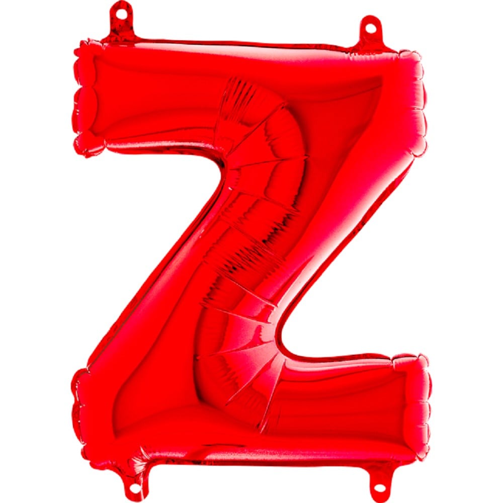 14" Folienbuchstabe "Z" Red