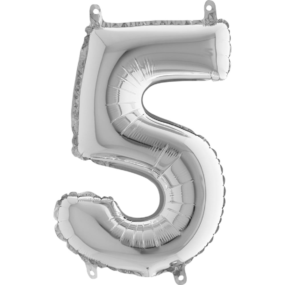 14" Folienzahl "5" Silver