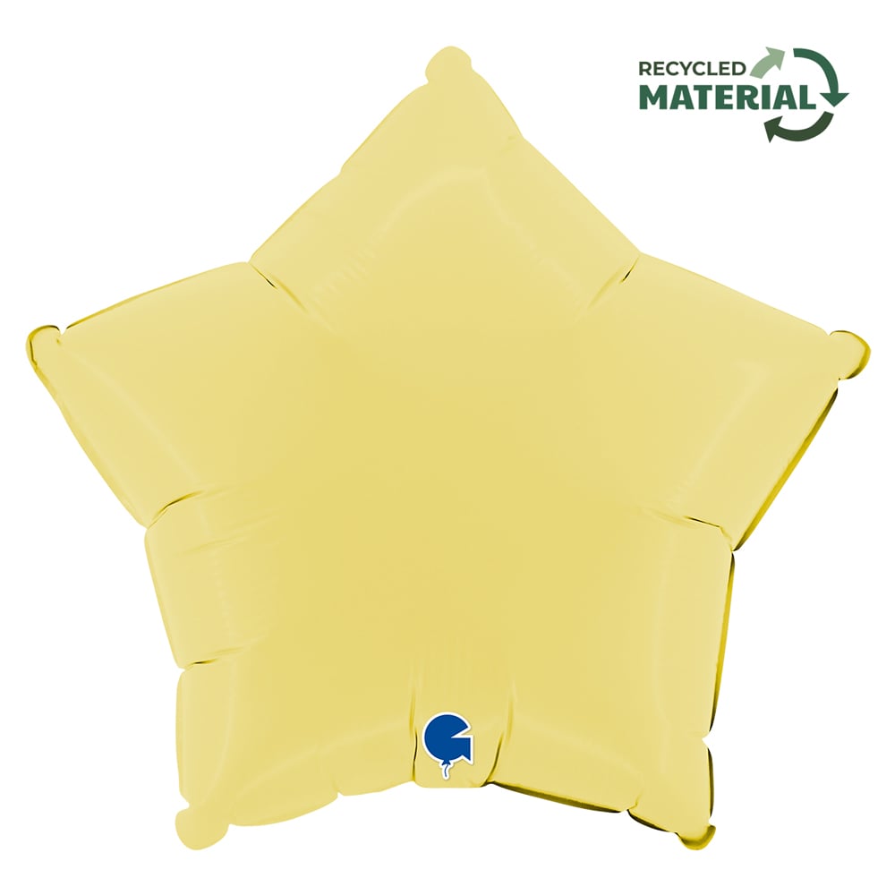 18" Stern Matte Yellow (unverpackt)