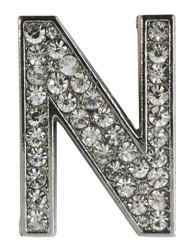 Strass-Buchstabe N (3,5cm)
