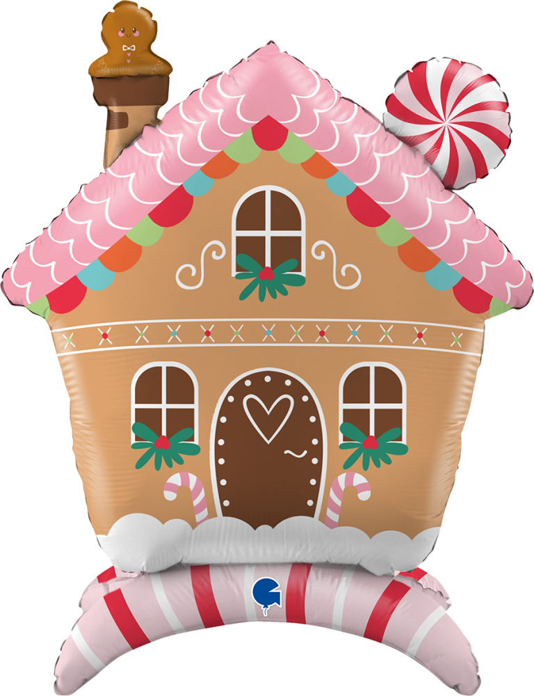 30" The Standups - Gingerbread House