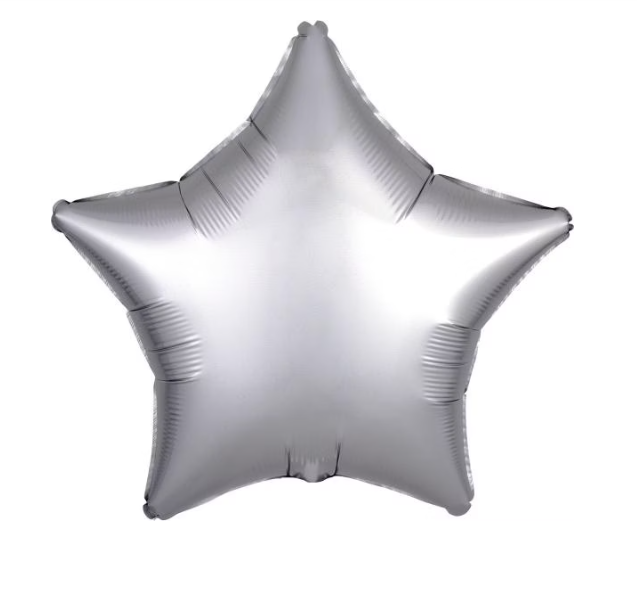 20" Star Silk Lustre Silver