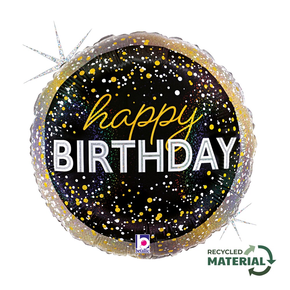18" Metallic Birthday Party