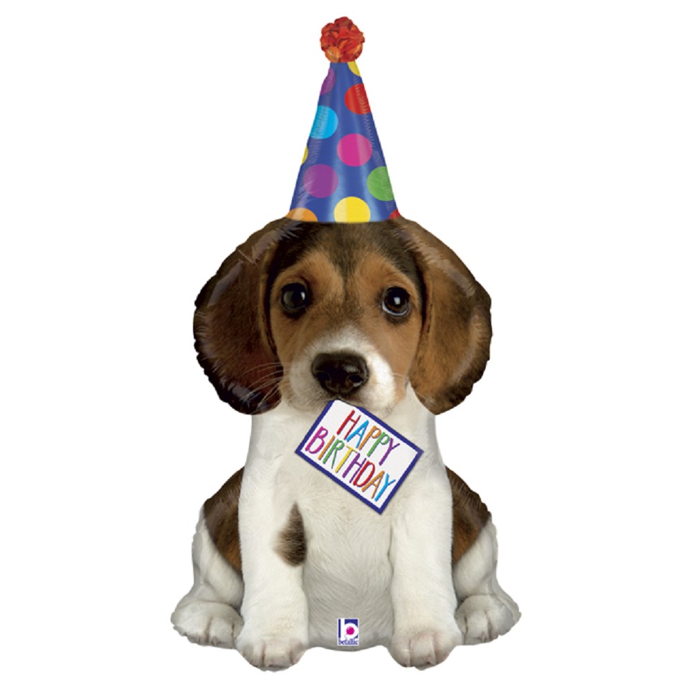 37" Birthday Puppy