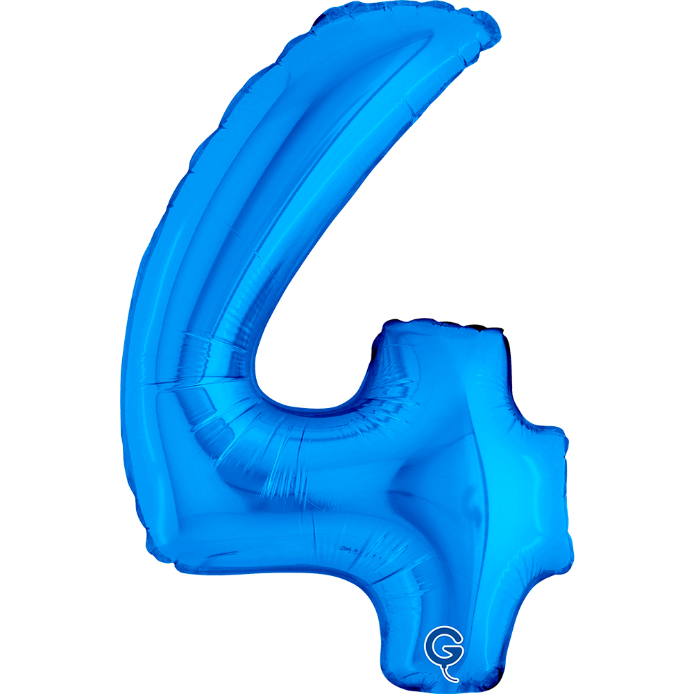 14" Folienzahl "4" Blue