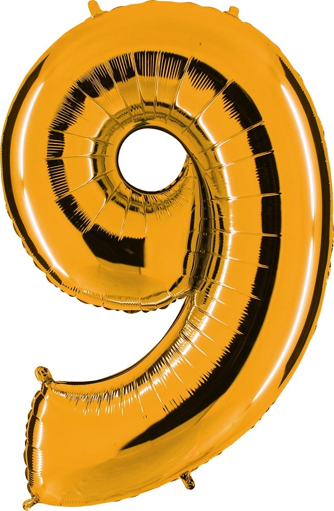 26" Folienzahl "9" Gold (Altgold)