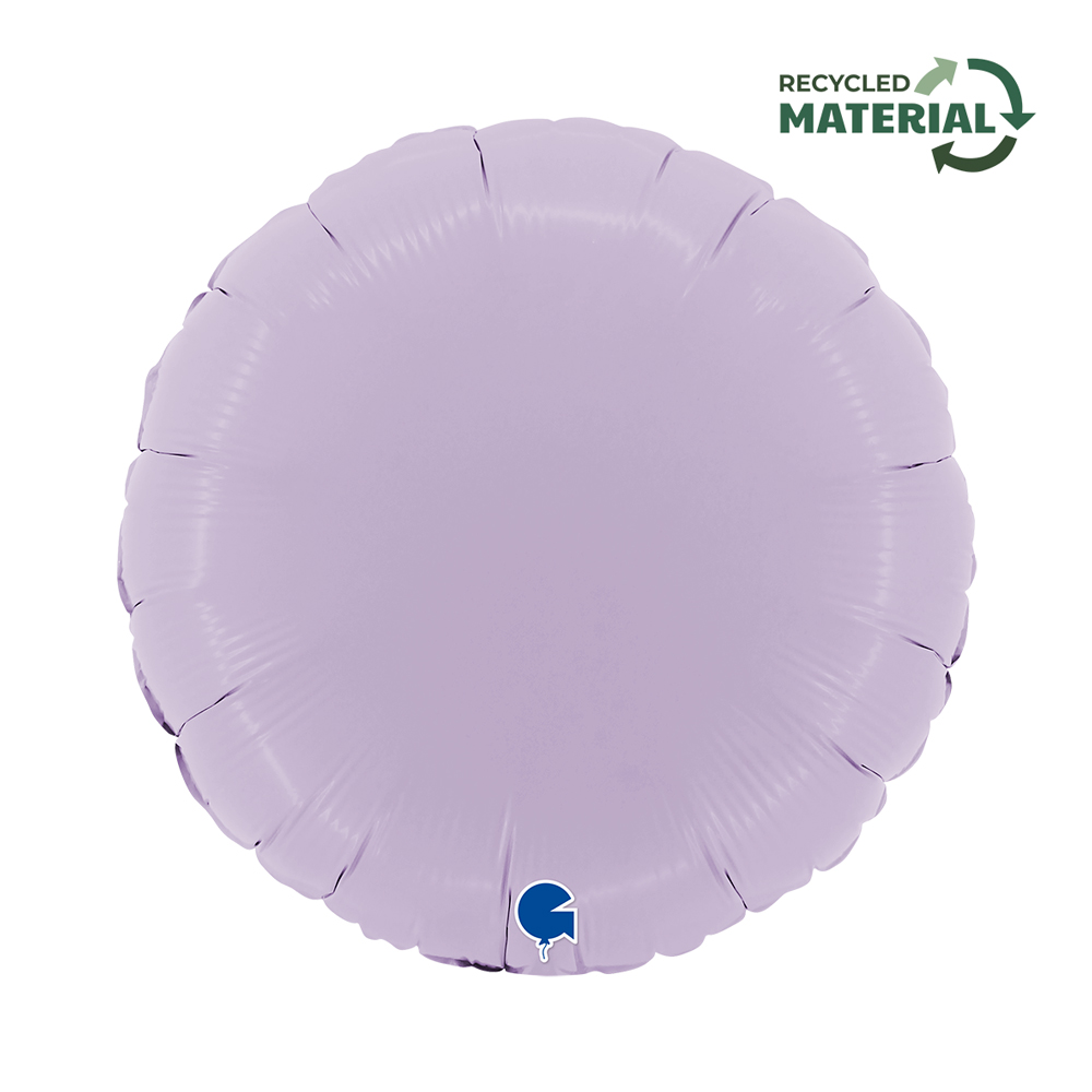 18" Round Mattee Lilac (Unpacked)