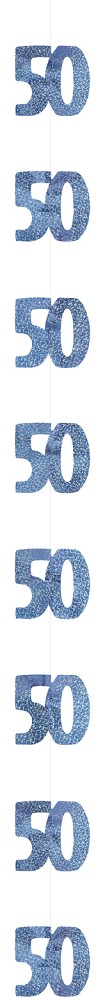 Hanging Decor Zahl 50