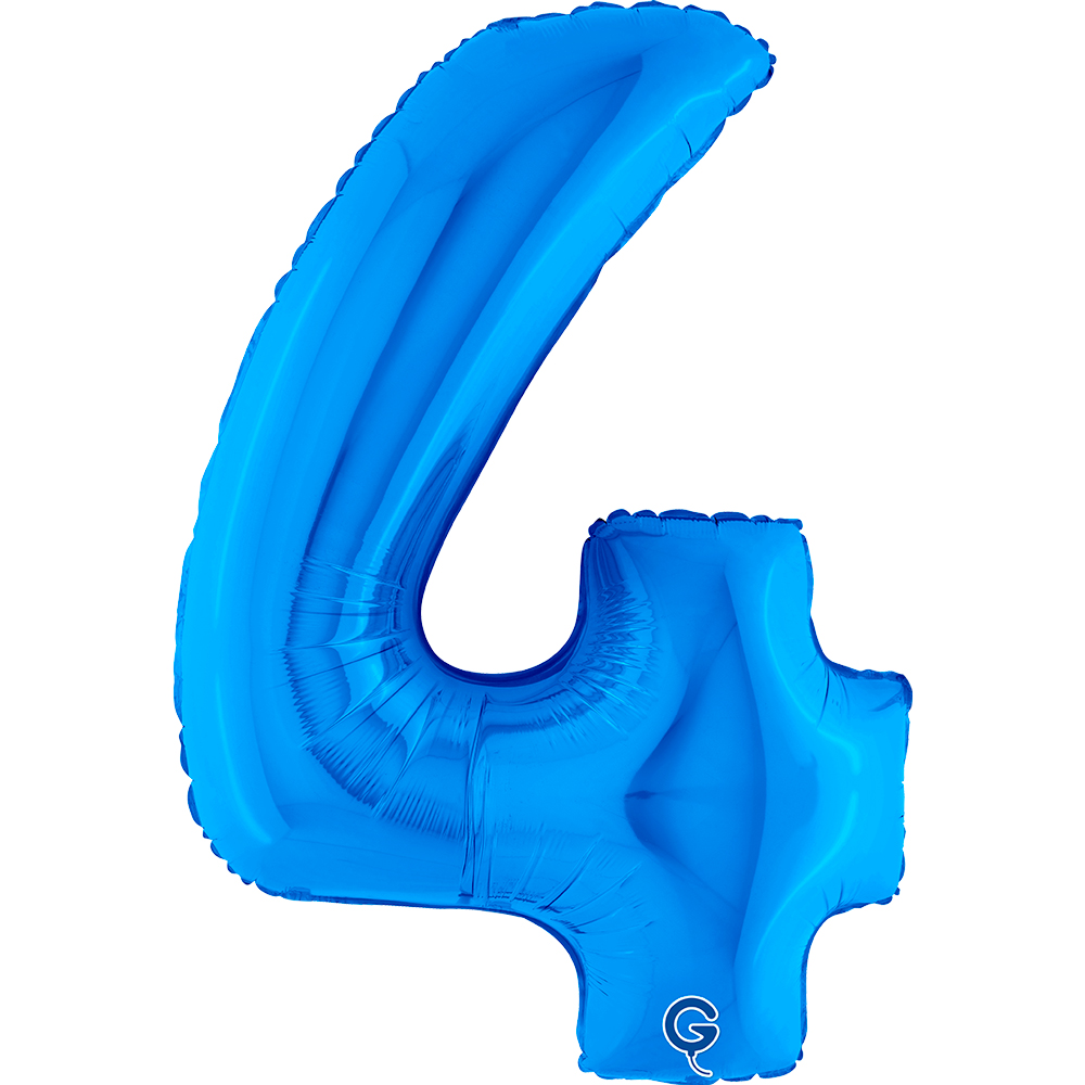 40" Folienzahl "4" Blue