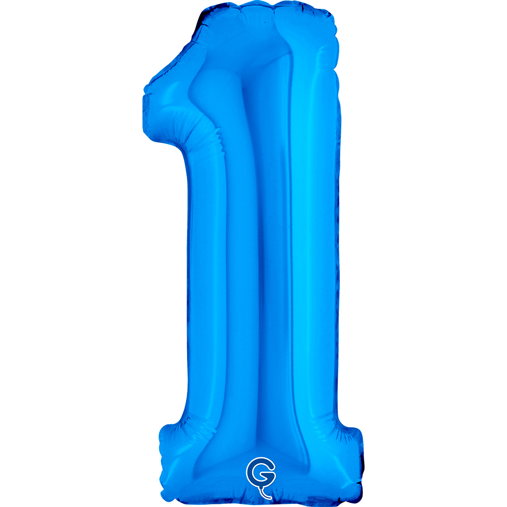 14" Folienzahl "1" Blue
