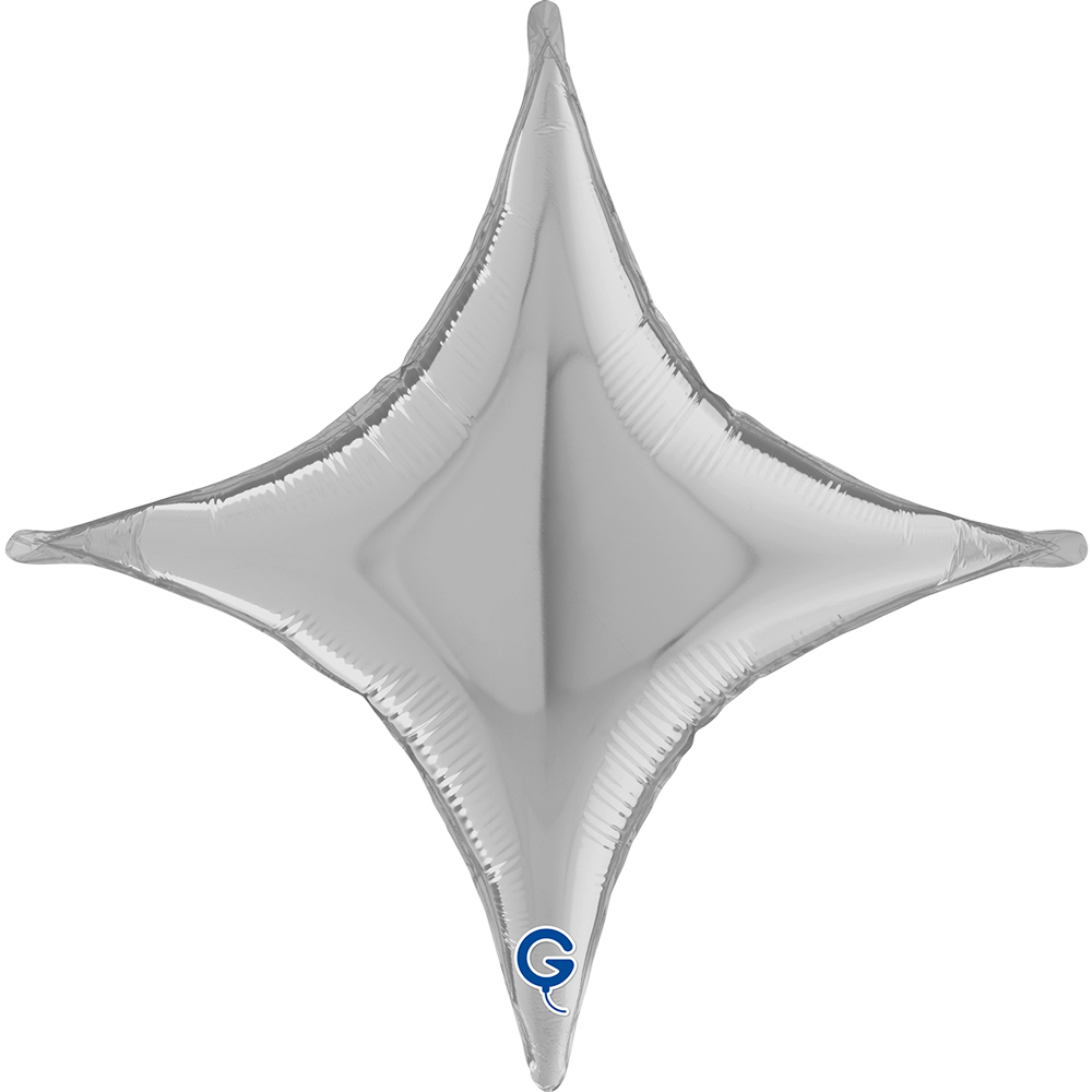 18" Deco-Concave Cross Silver (unverpackt)