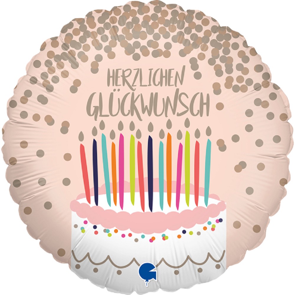 18" Herzlichen Glückwunsch Kuchen