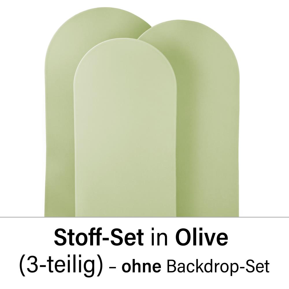 Spannstoff-Set (3-teilig) – Olive