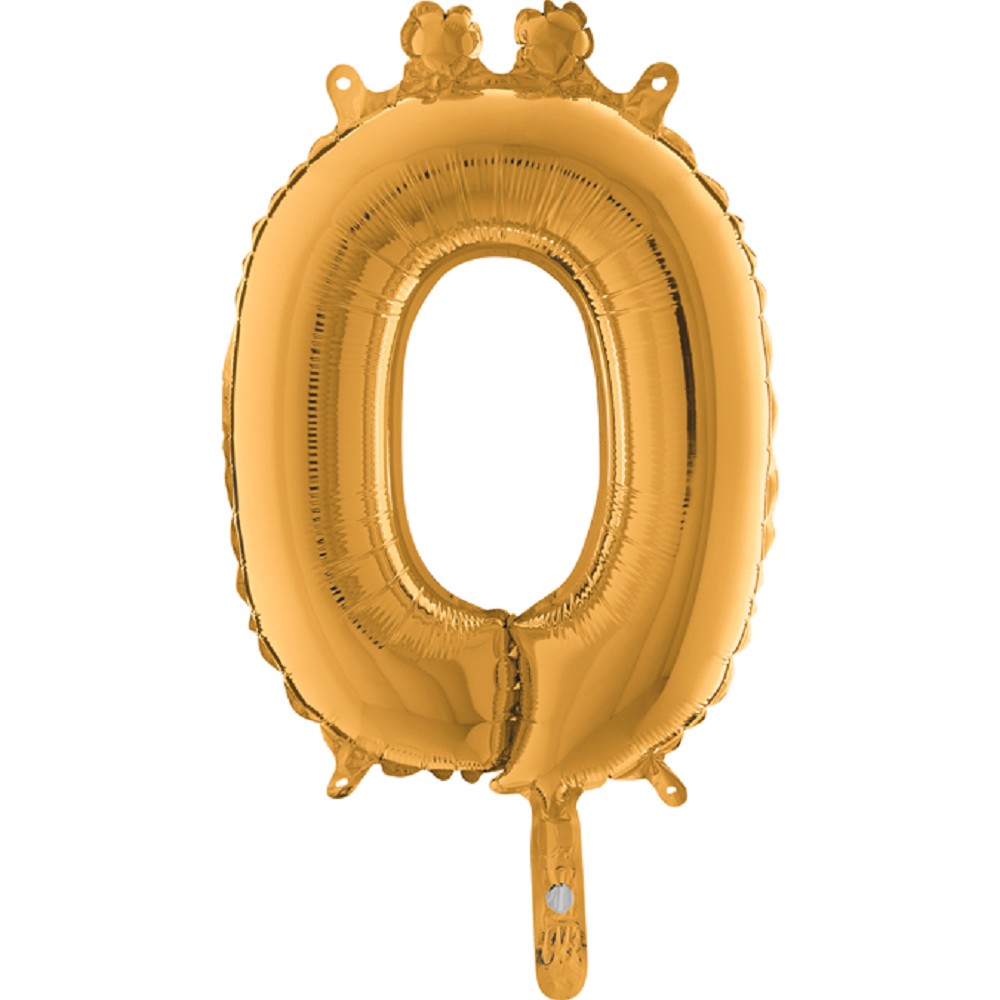 40" Folienbuchstabe "Ö" Gold (Altgold)