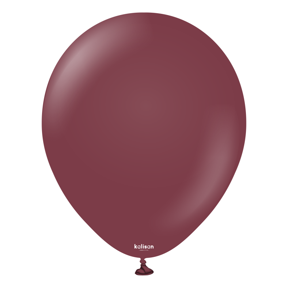 18" Standard Burgundy (25 Stück)