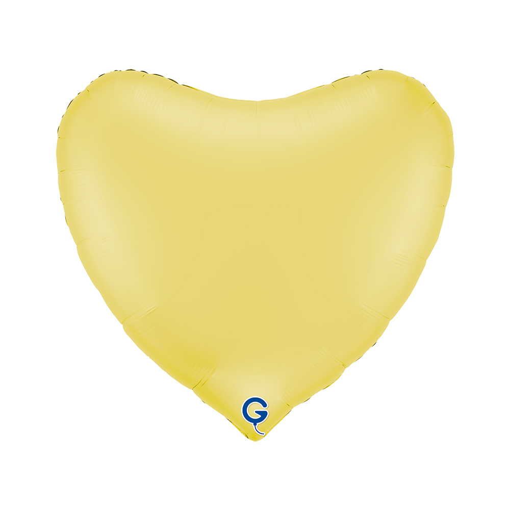 36" Herz Matte Yellow (unverpackt)