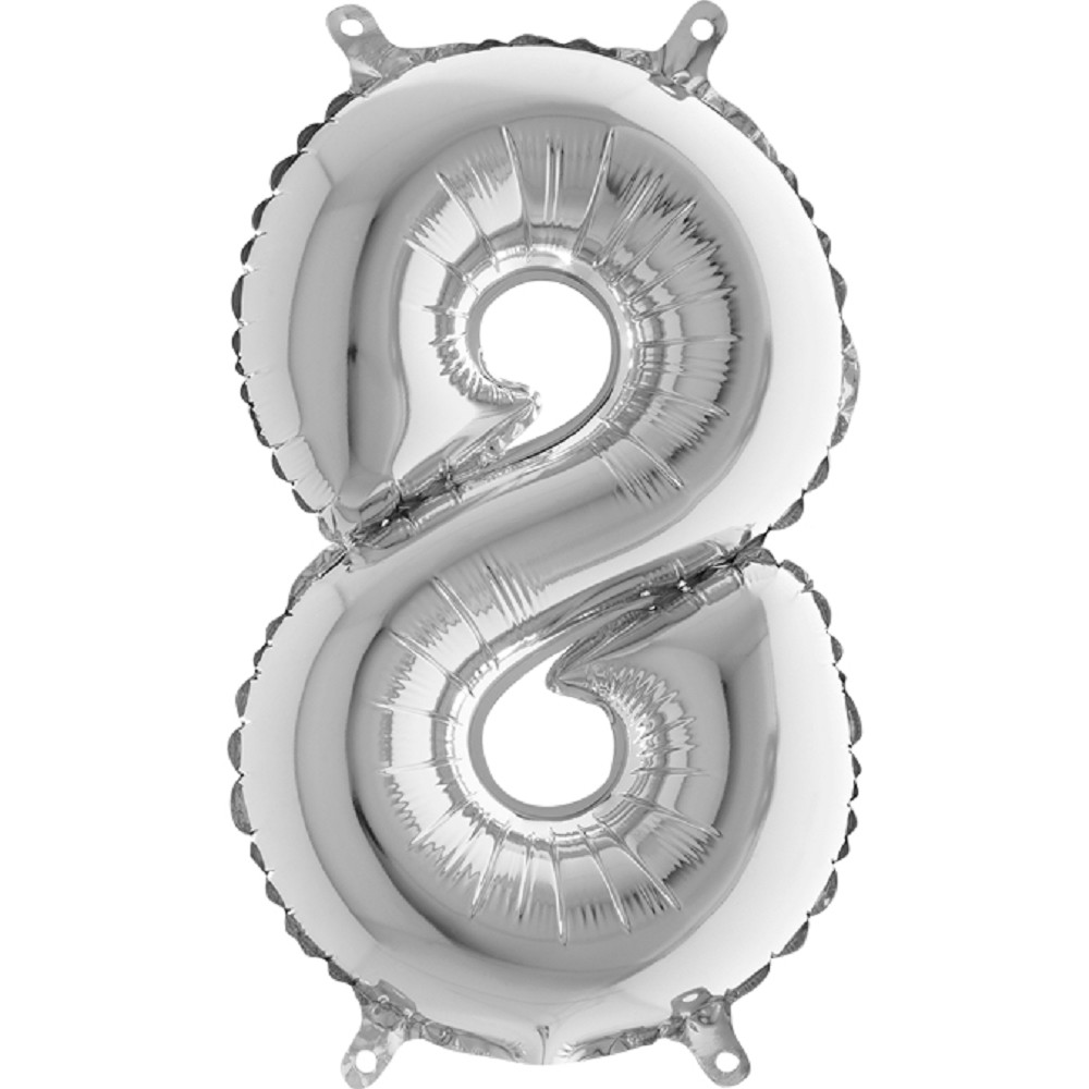14" Folienzahl "8" Silver