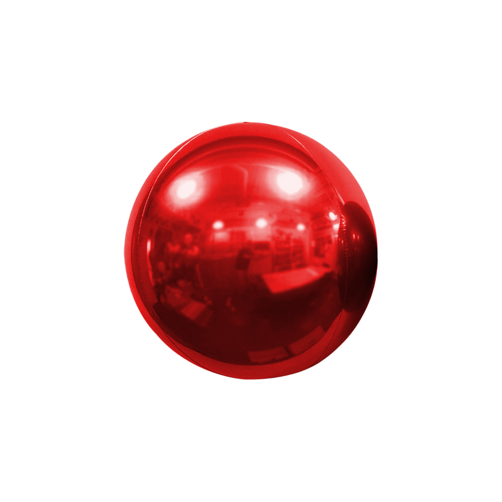 16" Deko-Kugel rot